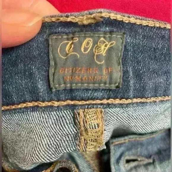 Citizens of Humanity Avedon Slick Skinny Ultra Stretch Distressed Women’s Jeans. - Picture 6 of 6